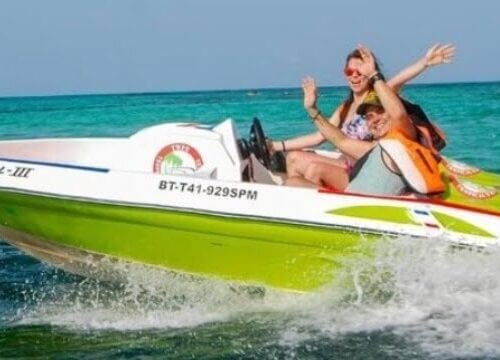 Speedboats and Snorkeling